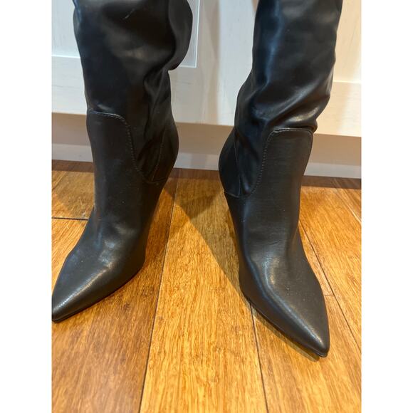 Indigo Rd Black Thigh‑High / Over‑the‑Knee Boots – Women’s Size 7 - Picture 2 of 7